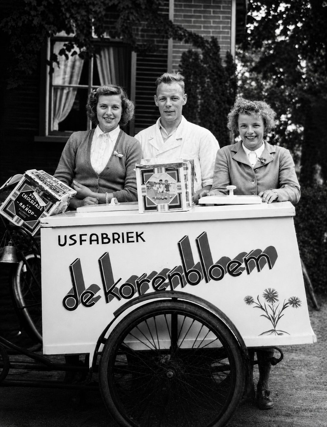 ijskar de korenbloem