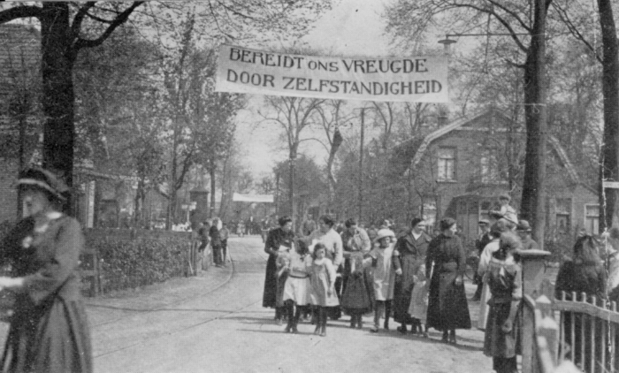 Protest Blaricum zelfstandig 1924