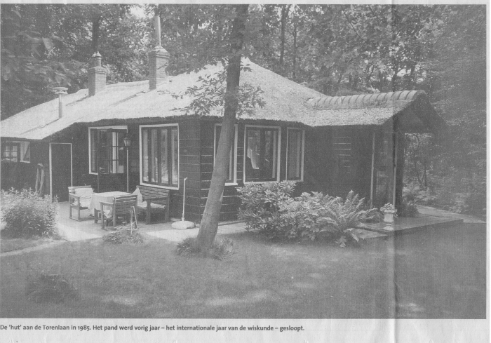 hut van  professor L.E.J. Brouwer 1985