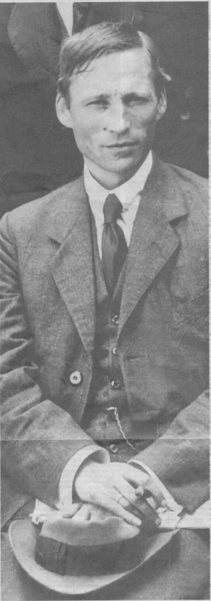 Professor L.E.J Brouwer in 1921