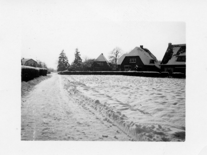 Capittenweg in de sneeuw ca.1935