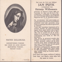 Jan Puyk 1885 - 1944