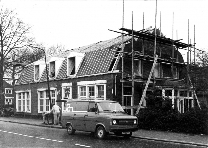 verbouwing &#039;t Oude Raadhuis 1980