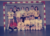 Handbal BSV dames kampioen senioren 2. 1985-1986