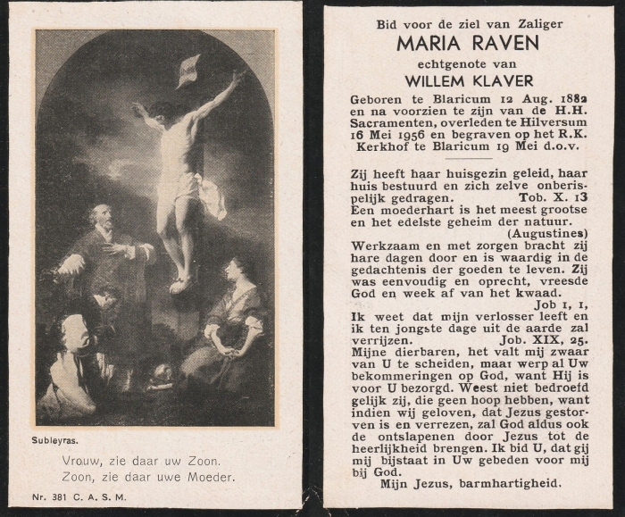 Maria Raven 1882 - 1856