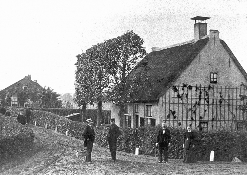 witte huis 2e Molenweg 47 anno 1910