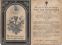 Piet van Teteringen 1895 - 1917