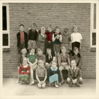Klassenfoto RK Bernardusschool 1955 klas 2a