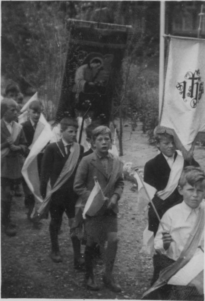 processie ( archief Heerschop )