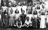RK Bernardusschool 1946-1947 6e en 7e klas