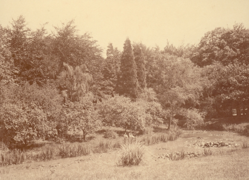 Jagtlust na de verbouwing 1925 de tuin