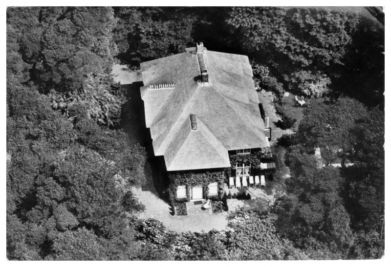 luchtfoto Schapendrift Villa Emmahoeve